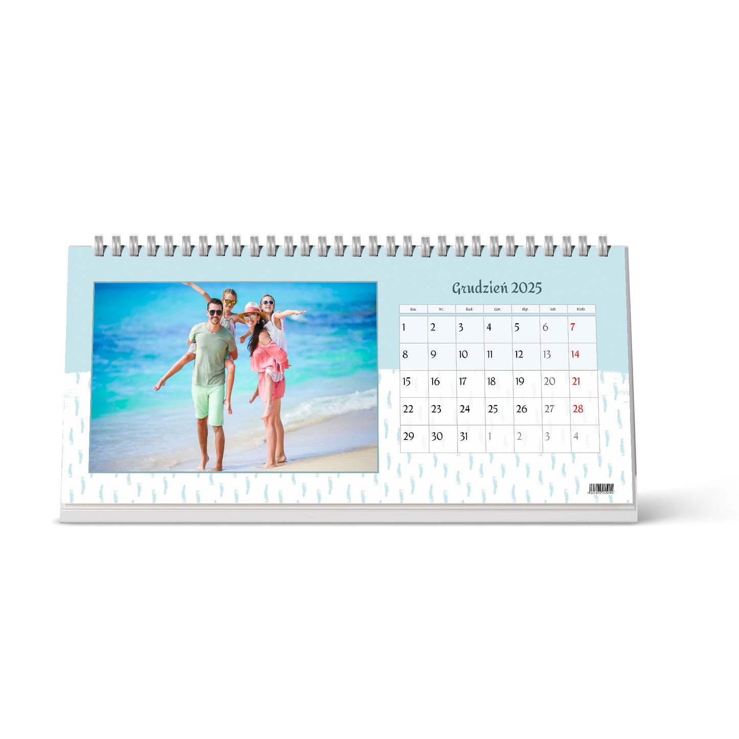 fotokalendarz biurkowy wesołe kolory