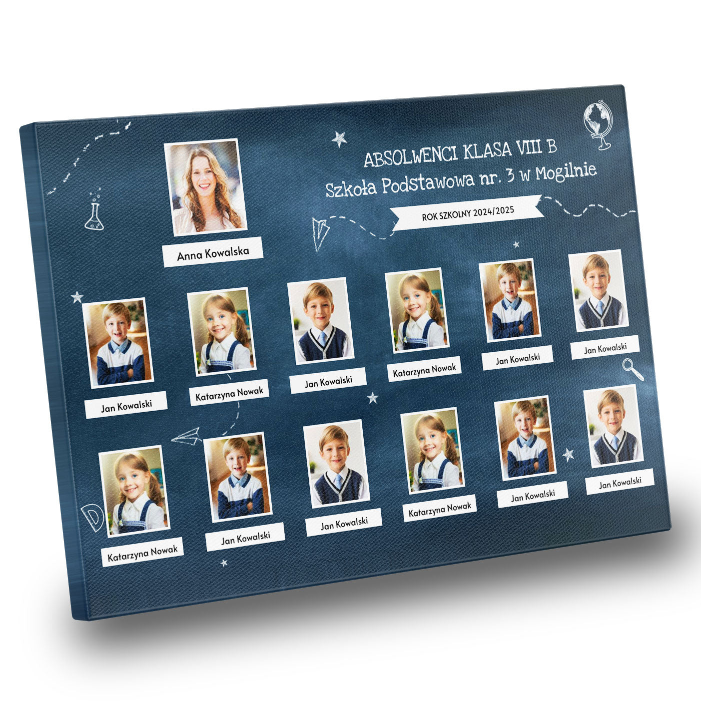 Fotoobraz Tablo szkolna tablica