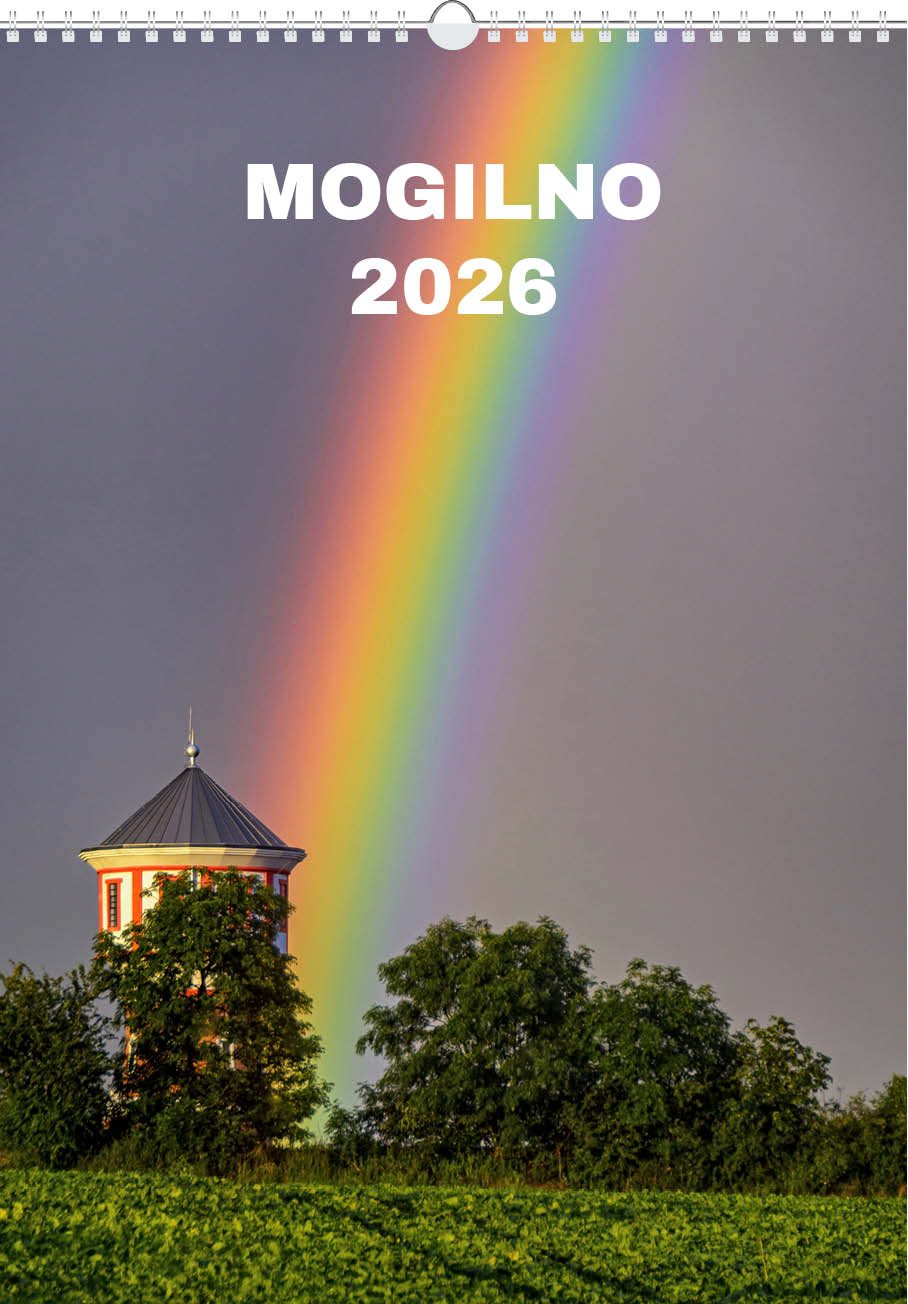 Kalendarz Mogilno w obiektywie 2026 układ poziomy