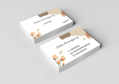 Wizytówki klasyczne dwustronne