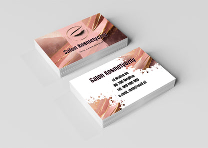 Wizytówki klasyczne dwustronne