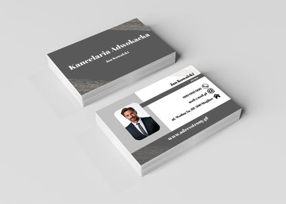 Wizytówki klasyczne dwustronne