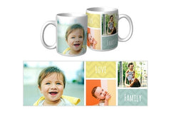 Zig Zag Photo Mug 