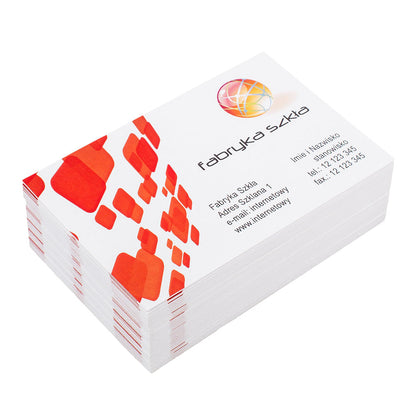 Wizytówki klasyczne dwustronne