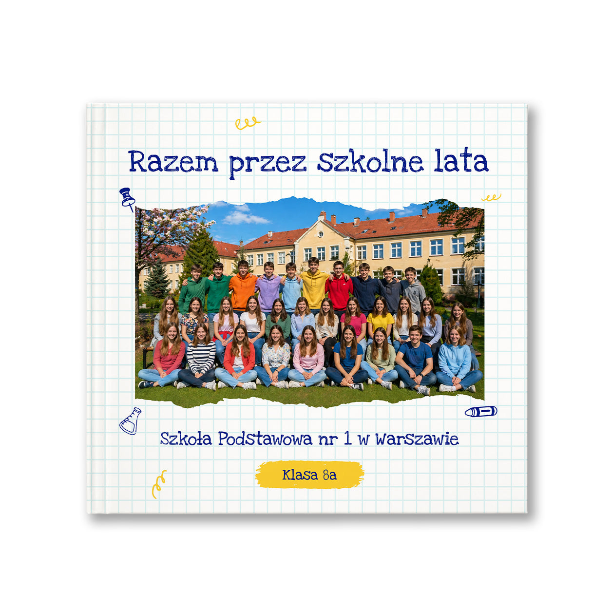 fotoksiazka szkolna kwadratowa
