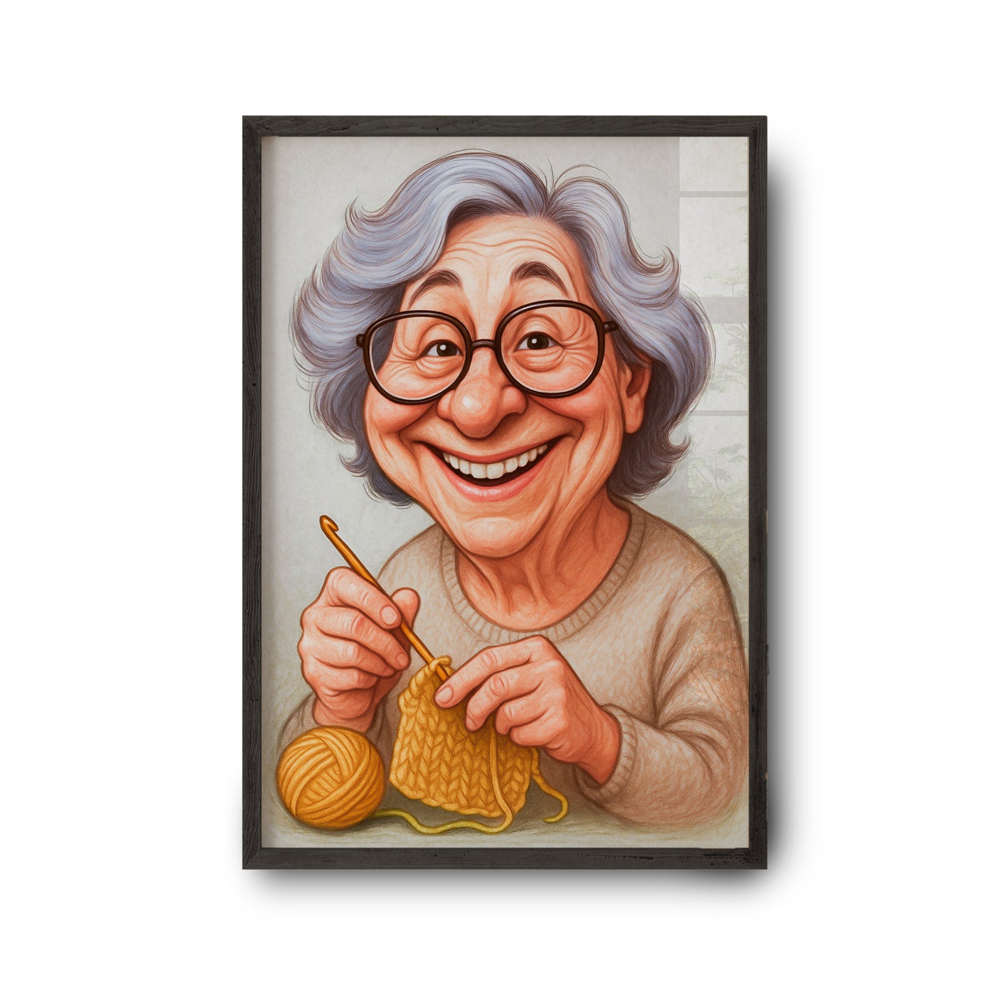 Karykatura z Twojego zdjęcia plakat A3