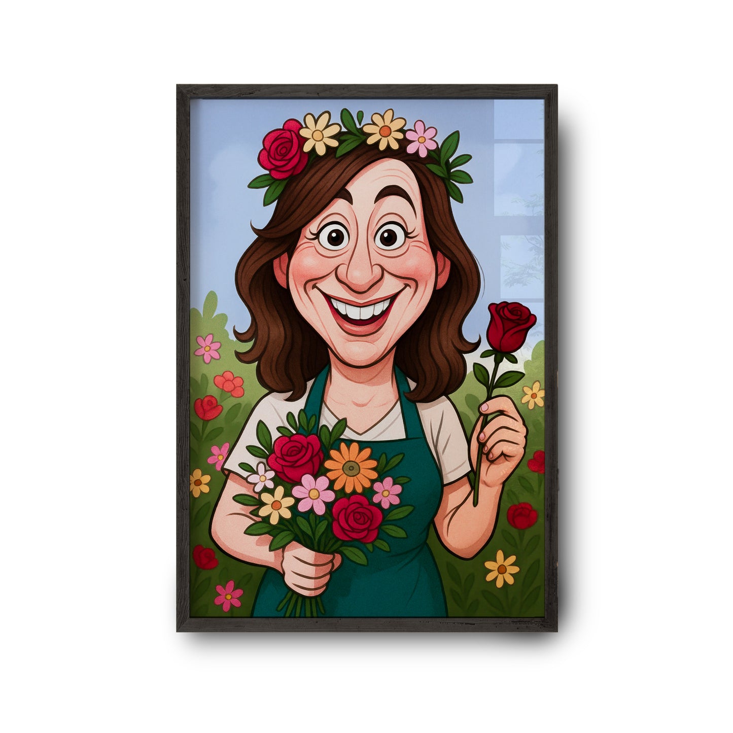 Karykatura z Twojego zdjęcia plakat A3