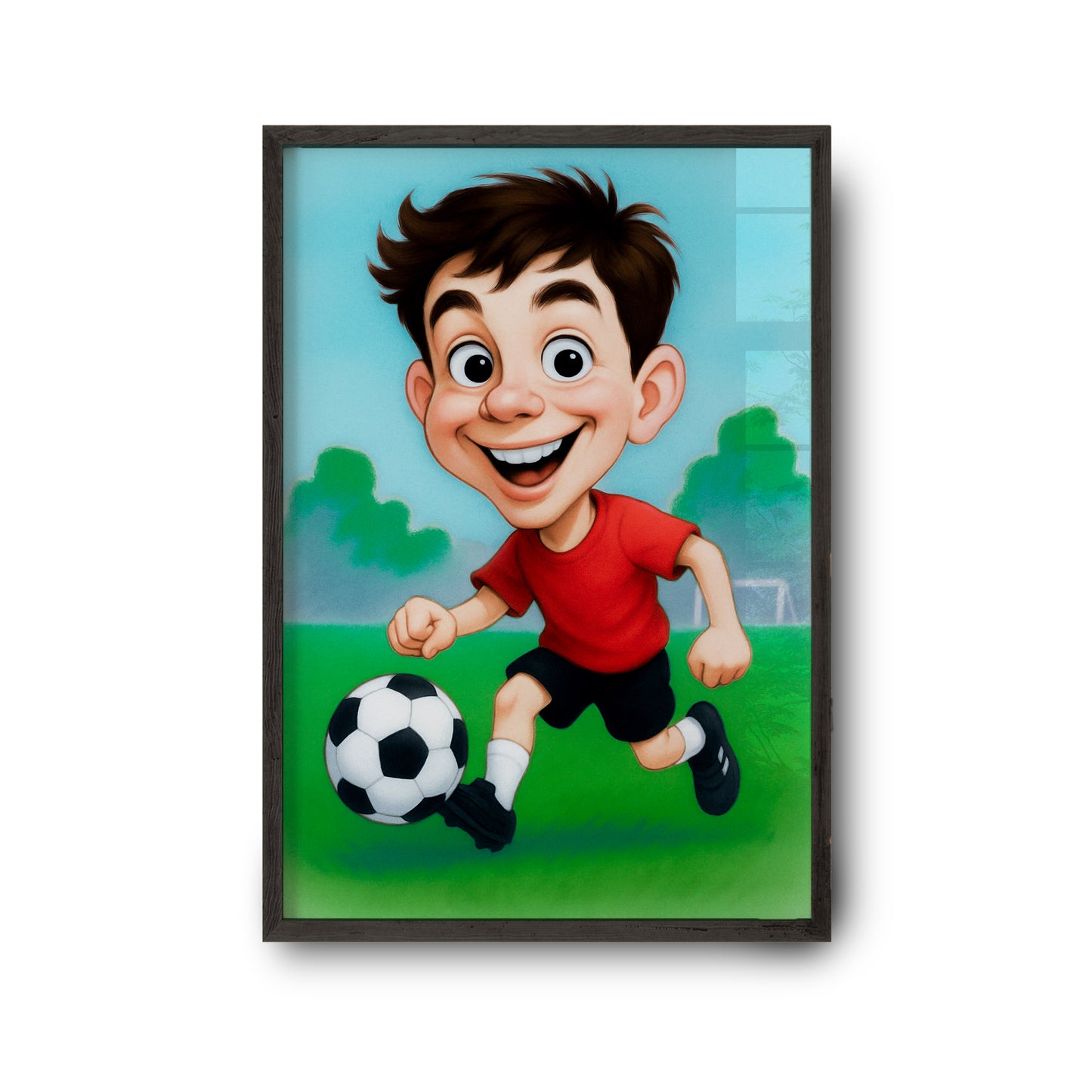 Karykatura z Twojego zdjęcia plakat A3