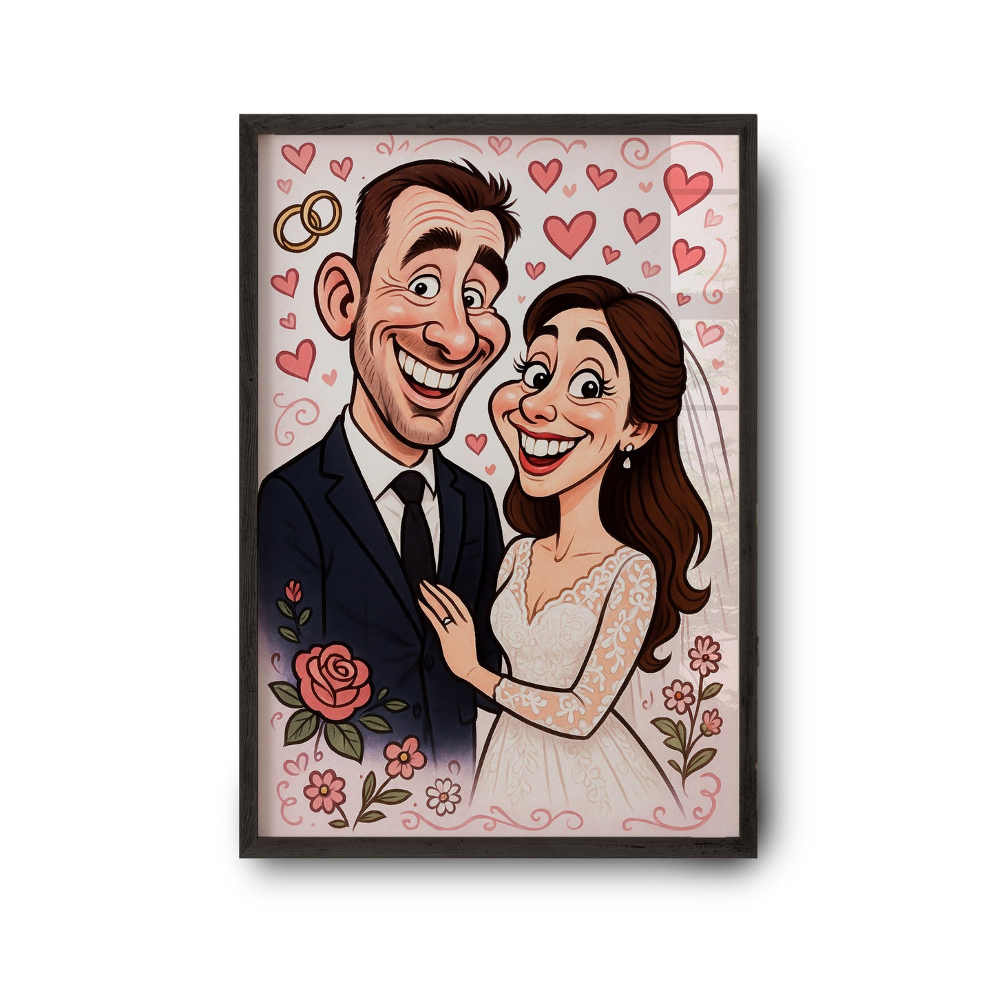 Karykatura z Twojego zdjęcia plakat A3