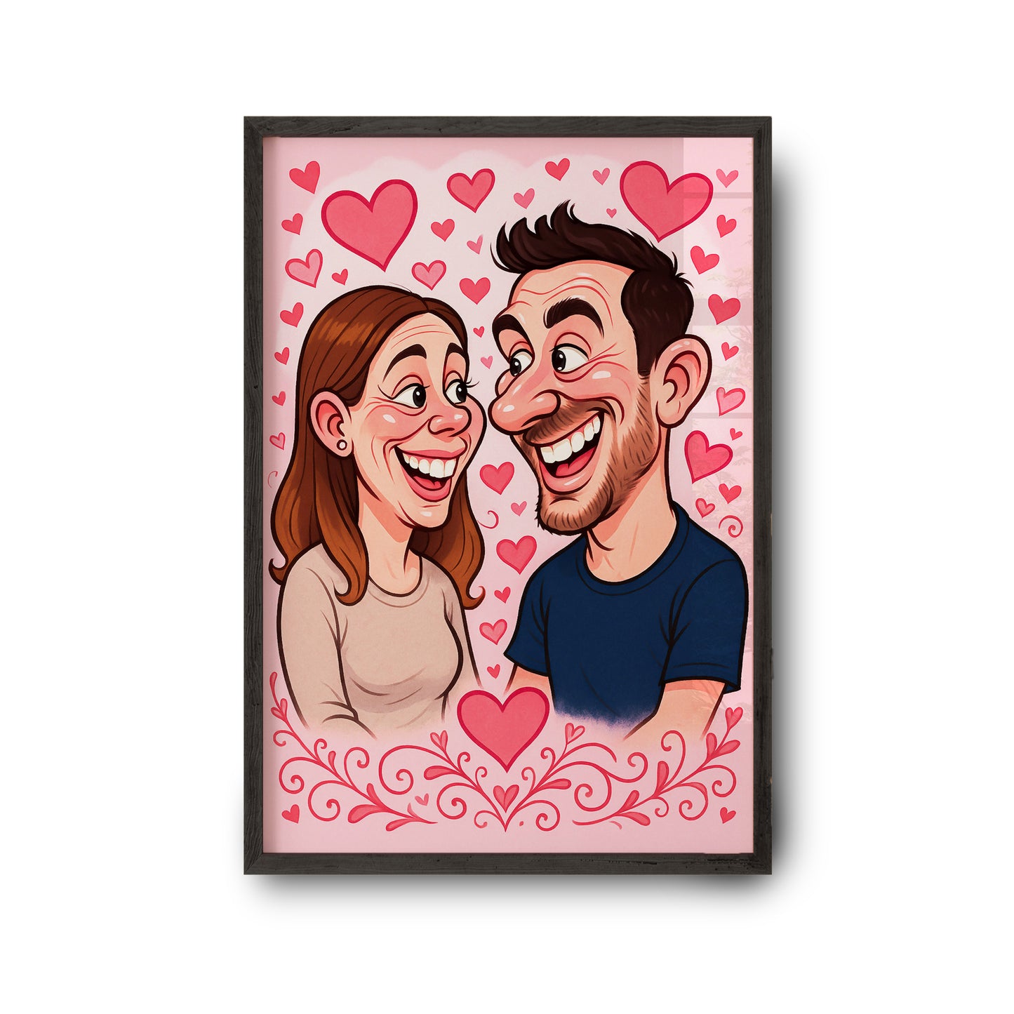 Karykatura z Twojego zdjęcia plakat A3