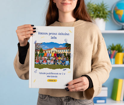 fotoksiazka szkolna pionowa